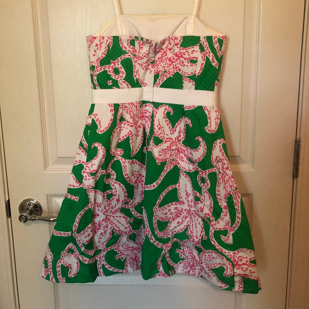 Lilly Pulitzer strapless dress - Picture 2 of 2